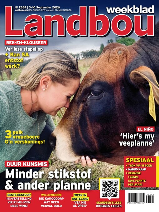 Cover image for Landbouweekblad